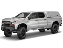 Gladiator Truck Bed Cap SmartCapEVOc Commercial OEM White 20-24 Jeep Gladiator 5 Foot Short Bed SmartCap