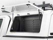 RAM 1500 Truck Bed Cap SmartCapEVOc Commercial OEM White For 19-24 RAM 1500 5.7 Foot Short Bed SmartCap