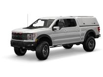 RAM Truck Bed Cap SmartCapEVOc Commercial OEM White For 09-24 RAM 2500/3500 6.4 Foot Standard Bed SmartCap