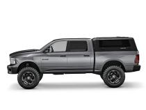 RAM 1500 Truck Bed Cap SmartCapEVO Sport Matte Black For 09-24 DS (Classic Body Style) RAM 1500 6.4 Foot Standard Bed SmartCap
