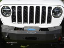 Jeep JL Shorty Front Bumper For 18-Pres Wrangler JL With Winch Plate No Bull Bar Rigid Series Rock Slide Engineering