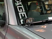 16-22 Toyota Tacoma Hood Hinge Light Bracket Kit Grimm Offroad