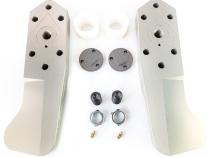 Aluminum Ultimate Dana 60 High Steer Arms - 6-Hole w/ Keyway - Pair Artec Industries