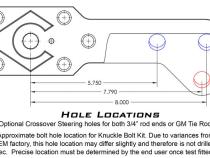Aluminum Ultimate Dana 60 High Steer Arms - 6-Hole w/ Keyway - Pair Artec Industries