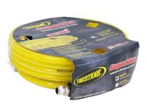 Air Hose 30 Foot Straight Ultraflex 1/4 Inch NPT Male Thread Yellow Power Tank