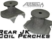 Rear JK Coil Perches And Retainers Pair  Artec Industries