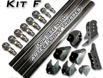 Easy 3 Link Kit F for Artec Trusses Yes Outside Frame Chevy / Ford 78-79 Front Driver Rear Passenger Artec Industries