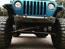 Jeep YJ/TJ Stubby Front Bumper Bare Steel Motobilt