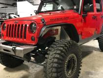 Jeep JK Front Inner Fenders 07-18 Wrangler JK Aluminum Motobilt