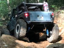 Jeep JK Frame Chop Rear Bumper and Cross Member 07-17 Wrangler JK Motobilt