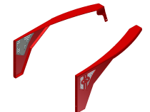 Jeep TJ Fenders 0 Inch Flare No Inner Fender Flat Fender 97-06 Wrangler TJ/LJ Pair Motobilt