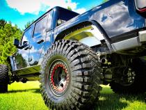 Rear Aluminum Inner Fenders for Jeep JT Gladiator Motobilt