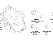 E-Torque Battery Skid for 2019-Present Jeep JL/JLU Motobilt