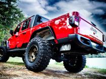 Aluminum Rear Fender Flares for Jeep Gladiator JT