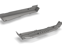 15 Inch Stretch Rockers w/Tube Step for Jeep YJ Motobilt