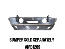 Skid Plate for Crusher HD Front Bumper for Jeep JK/JKU Motobilt