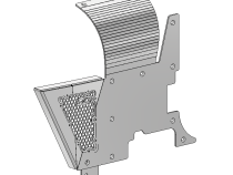 Steel Cowl and Mini Fender Armor for 1986-1995 Jeep Wrangler YJ