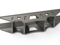 Triangulated Lower Link Mount Large For 1.75 Inch OD Round Tube Motobilt