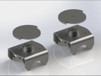 Universal Coil Spring Axle Mount For 2.5 Inch Axle Tubes Kit Motobilt
