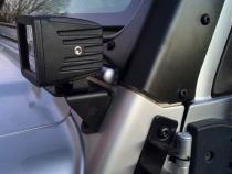 A-Pillar LED Light Mounts for Jeep TJ/LJ Motobilt