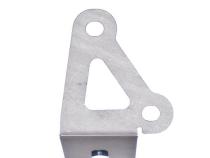 A-Pillar Light Mount Brackets for Jeep CJ/YJ Raw Motobilt
