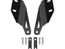 30 Inch LED Light Bar Hood Mount Kit for Jeep JK Raw Motobilt