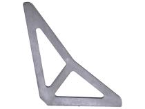 4x3 Inch Angled Arrow Gusset - 100 Degree Motobilt