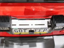 Aluminum Rear LED Light Bracket for MB1077 Fits Jeep JL Motobilt