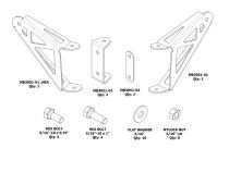 Universal Mirror Brackets Motobilt