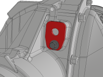 Sterling ABS Block Off Plate With Vent Motobilt