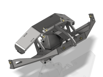 Axle Truss with Steering Ram for Rear ECGS Dana 80 Motobilt