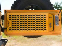 Rear Gate Aluminum Molle Panel for Jeep JL/JLU Motobilt