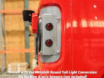 Jeep Side Marker/Fender Lights 3/4 Inch Red Lens LED 2 Pack Motobilt