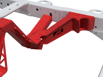 4 Link Rear Suspension Brackets With Crossmember For Jeep JKU Bare Steel Motobilt