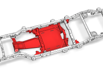 4 Link Suspension Bracket and Skid Kit for 2018-Present Jeep JLU Motobilt