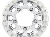 Aluminum Wheels 17x6.5 Buggy Beadlock MR103 Bolt Pattern 5 On 205 Offset -19 Lip Size 2.91 Raw Machined Method