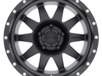Aluminum Wheels 17x9 The Standard MR301 Bolt Pattern 5 On 114.3 Offset -12 Lip Size 3.46 Matte Black MB Method