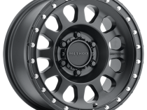 Aluminum Wheels 18x9 MR315 Bolt Pattern 6 On 139.7 Offset 18 Lip Size 1.65 Matte Black MB Method