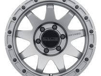 Aluminum Wheels 20x9 MR317 Bolt Pattern 6 On 139.7 Offset 0 Lip Size 0.83 Matte Titanium GY Method
