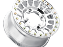 Aluminum Wheels 15x10 MR413 Beadlock UTV Bolt Pattern 5 On 114.3 Offset 25 Lip Size 2.28 Polished Method