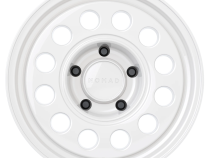 Aluminum Wheels 16x8 501SA Convoy Salt White 5 On 139.7 Bolt Pattern 106.5 Bore -10 Offset Nomad Wheels