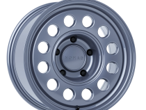 Aluminum Wheels 16x8 501UG Convoy Utility Gray 5 On 139.7 Bolt Pattern 106.5 Bore -10 Offset Nomad Wheels