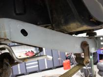 Rust Buster 1987-1995 Jeep Wrangler YJ Rear Shackle Mount Frame Section RB2002