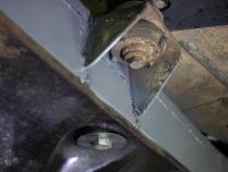 Rust Buster 1987-1995 Jeep Wrangler YJ Center Frame Section with Skid Plate Mount RB2014