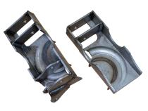 Rust Buster 1984-2006 Jeep Wrangler TJ, LJ, Cherokee XJ &amp;amp; Grand Cherokee ZJ Upper Front Coil Spring Buckets RB4059