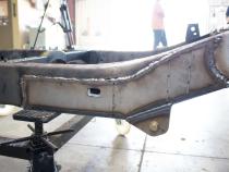 Mid Frame Repair Kit w/ Leaf Spring Mount For 1995-2004 Toyota Tacoma Double Cab Passenger Side Rust Buster Frameworks