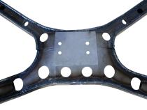 Spare Tire Crossmember For 2005-2015 Toyota Tacoma Rust Buster