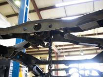 Spare Tire Crossmember For 2005-2015 Toyota Tacoma Rust Buster