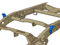 Forward Bed Mount For 99-06 Chevy and GMC Pick Up Trucks Rust Buster Frameworks