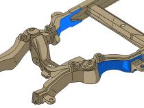 Front Frame Repair Kit For 88-98 Chevy/GMC K1500/2500 Ext Cab Driver Side Rust Buster Frameworks